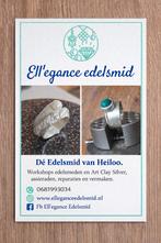 Sieraden(as)Edelsmeden & Art Clay Silver Workshops aan huis, Ophalen of Verzenden, Nieuw, Zilver, Zilver