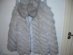 een winterdames zilvervos bond blauwgrijs, Ophalen of Verzenden, Zo goed als nieuw, Maat 38/40 (M), Grijs
