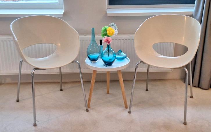 2 Sintesi stoelen, Huis en Inrichting, Stoelen, Gebruikt, Twee, Kunststof, Ophalen