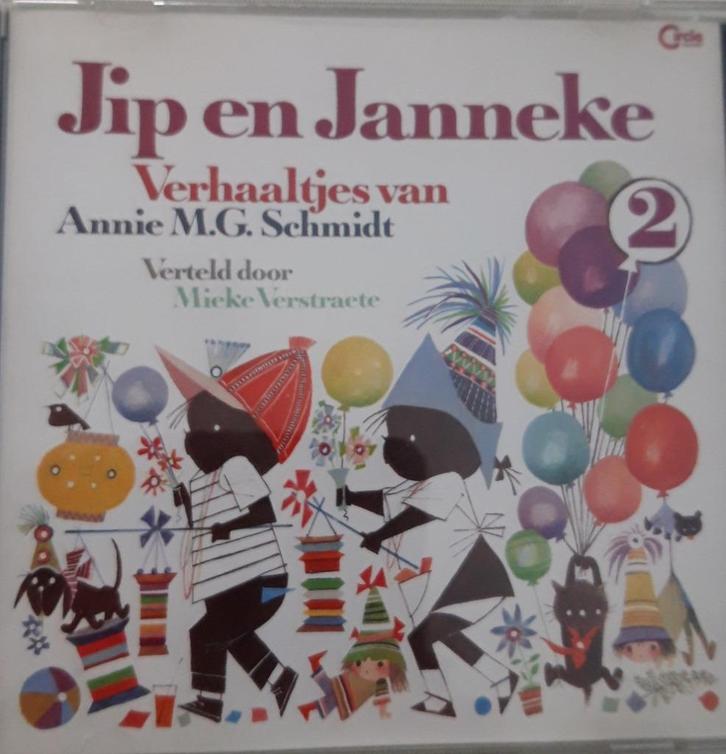 Annie MG Schmidt Jip en Janneke 2 Krasvrije CD, Cd's en Dvd's, Cd's | Kinderen en Jeugd, Zo goed als nieuw, Ophalen of Verzenden