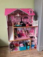 Prachtig barbiehuis, Kinderen en Baby's, Speelgoed | Poppenhuizen, Ophalen, Gebruikt