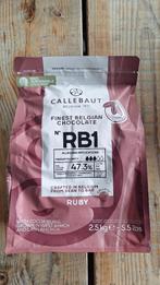 Callebaut RB1 Ruby chocolade drops smelt chokola, Ophalen of Verzenden