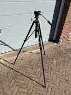 Videostatief Velbon DV 6000 - Tripod - zwart, Ophalen of Verzenden, Zo goed als nieuw, 150 tot 175 cm, Driepoot