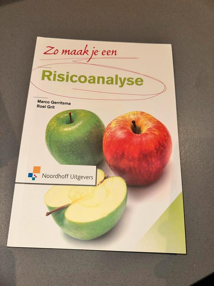 Zo maak je een Risicoanalyse - Marco Gerritsma, Boeken, Studieboeken en Cursussen, Gelezen, HBO, Beta, Ophalen of Verzenden