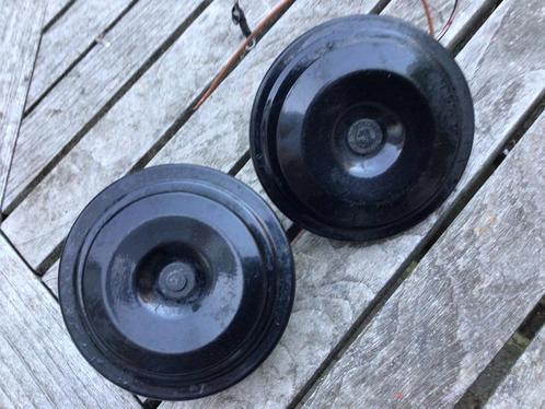 2 vintage Bosch 12 volt claxon uit de 90’s, Auto-onderdelen, Elektronica en Kabels, Mercedes-Benz, Gebruikt, Ophalen