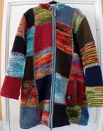 Shakaloha xl long patchwork jas, Ophalen of Verzenden, Gedragen, Maat 46/48 (XL) of groter, Zwart