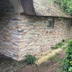STONEPANELS MUURSTRIPS STEENSTRIP AANBIEDING!WOOD AND STONES, Tuin en Terras, Ophalen of Verzenden, Nieuw, Natuursteen, 25 tot 50 cm