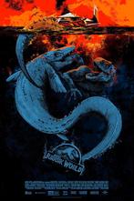 Jurassic world, Rechthoekig Staand, Ophalen of Verzenden, Zo goed als nieuw, A1 t/m A3