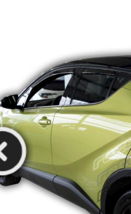 Zijwindschermen Toyota C-HR 2016, Auto diversen, Tuning en Styling, Ophalen of Verzenden