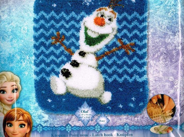 Cado  sale frozen knooppakket  kleedje olaf  oude prijs, Hobby en Vrije tijd, Borduren en Borduurmachines, Nieuw, Overige typen