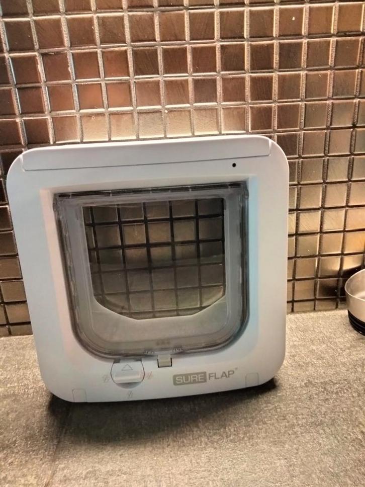 Sureflap kattenluik wit., Dieren en Toebehoren, Katten-accessoires, Ophalen of Verzenden