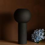 Cooee Design Pillar vaas - uniek vorm - zwart, Overige materialen, Zwart, Ophalen of Verzenden, Zo goed als nieuw