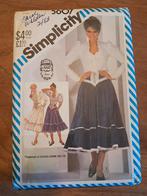 Vintage simplicity 5607 naaipatroon voor jurk van Gunne Sax, Ophalen of Verzenden, Vrouw, Overige merken