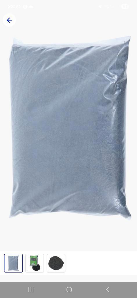 De Boon Split Zwart 20kg - Aquarium Zand Niew, Dieren en Toebehoren, Vissen | Aquaria en Toebehoren, Nieuw, Grind, Zand of Voedingsbodem