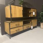 Actie! Tv-meubel Luna | 180 cm | Eiken | van €679,-, Ophalen, TowerLiving, Modern | Luxe | Landelijk, .