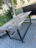 Werkbank werk tafel rvs roest vrij staal, Doe-het-zelf en Verbouw, Werkbanken, Ophalen of Verzenden, Gebruikt, 170 cm of meer