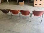 4 Castelli DSC 106 stoelen - Italiaans Design, Huis en Inrichting, Stoelen, Kunststof, Gebruikt, Overige kleuren, Ophalen of Verzenden