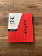 Boek Design, Think, Make, Break, Repeat, Boeken, Ophalen of Verzenden, Zo goed als nieuw, HBO