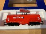 Schuifhuifwagen type Shimmns van de DB (Railion),, Hobby en Vrije tijd, Gelijkstroom, Wagon, Ophalen of Verzenden, Zo goed als nieuw