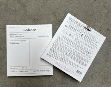 Biodance Bio Collagen Real Deep Masker 2 doosjes beschikbaar voor biedingen