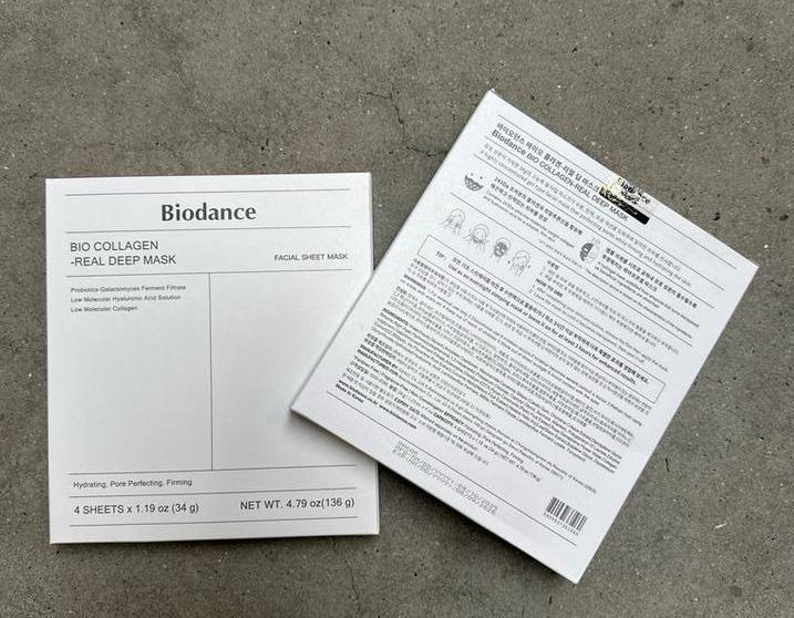 Biodance Bio Collagen Real Deep Masker 2 doosjes, Sieraden, Tassen en Uiterlijk, Uiterlijk | Gezichtsverzorging, Nieuw, Verzorging