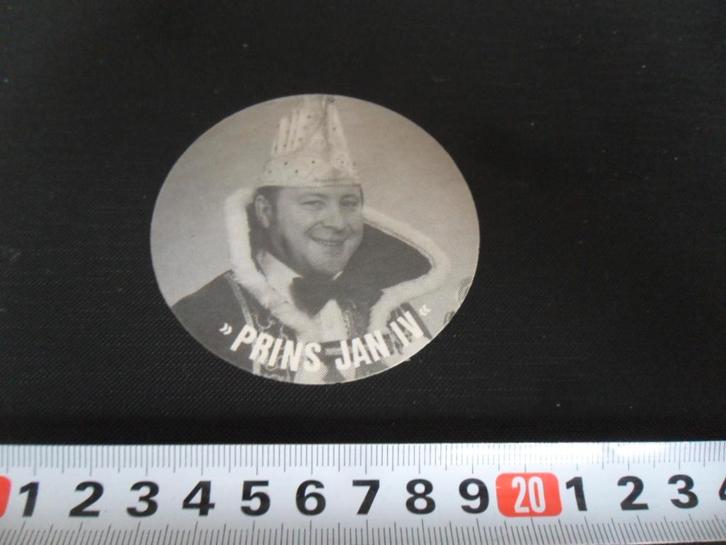 sticker carnaval prins jan IV, Verzamelen, Stickers, Zo goed als nieuw, Ophalen