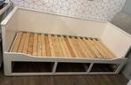 IKEA bedbank Hemnes, Eenpersoons, Wit, Ophalen of Verzenden, 80 cm