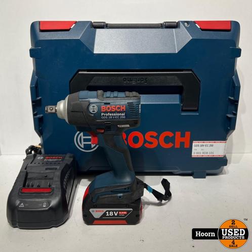 Bosch Professional GDS 18 V-EC 250 Slagmoersleutel, Doe-het-zelf en Verbouw, Gereedschap | Machine-onderdelen en Toebehoren, Gebruikt