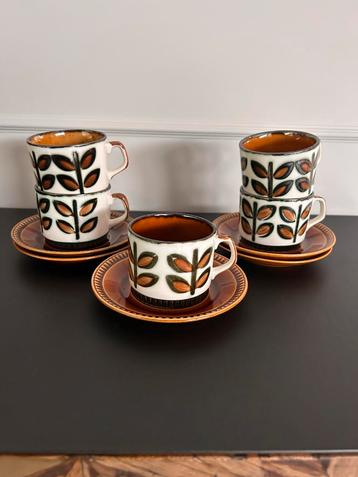 5 Boch Rambouillet kop en schotels - Vintage beschikbaar voor biedingen