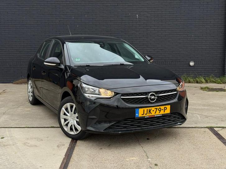 Opel Corsa 1.2 Edition 75PK Benzine 2023 Zwart PDC Blueth, Auto's, Opel, Bedrijf, Corsa, ABS, Airbags, Airconditioning, Bluetooth