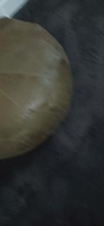 Poef groot, Huis en Inrichting, Banken | Voetenbanken en Poefen, Ophalen, Rond, Leer