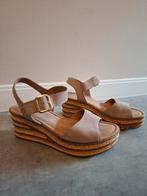 Sleehakken sandalen Gabor beige maat 6  /39,5, Beige, Gabor, Zo goed als nieuw, Sandalen of Muiltjes