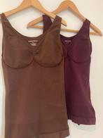 Creamy fabrics hemdjes 2 stuks, Bruin, Maat 46/48 (XL) of groter, Nieuw, Ophalen of Verzenden