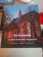 De Ruïnekerk, Bergen NH - Boek, Ophalen of Verzenden, 20e eeuw of later, Zo goed als nieuw, Maria Smook-Krikke, Henk van Oort