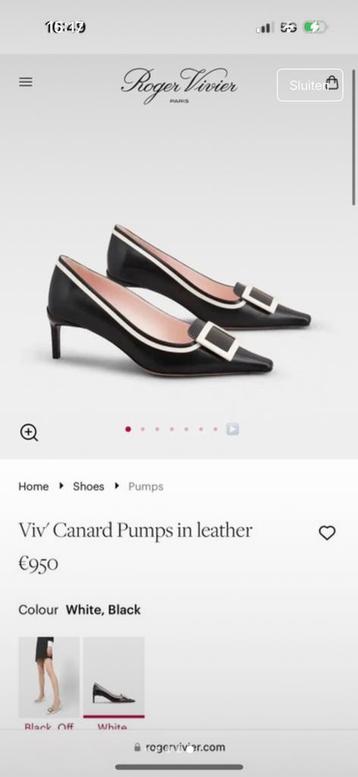 Roger Vivier pumps nieuw 40 valt als 39 beschikbaar voor biedingen