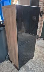 Ikea kast deurtjes hoogglans zwart, Ophalen, Zo goed als nieuw