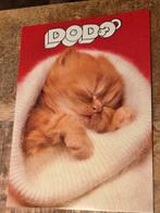 Dodo de rode kitten ligt heerlijk te slapen, Verzenden, 1980 tot heden, Ongelopen, Hond of Kat