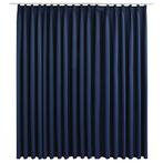 Gordijn verduisterend met haken 290x245 cm blauw, Huis en Inrichting, Stoffering | Gordijnen en Lamellen, Nieuw, Ophalen of Verzenden
