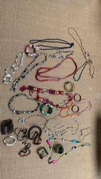 Bundel sieraden, Ophalen of Verzenden, Gebruikt, Overige kleuren, Overige materialen