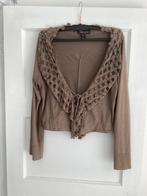 Anna scott vestje suede look maat l zgan, Bruin, Maat 42/44 (L), Zo goed als nieuw, Anna scott