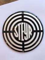 STEYR emaille bordje, Ophalen of Verzenden, Gebruikt, Reclamebord