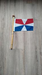 Vlaggenstok met geuzenvlag, Watersport en Boten, Bootonderdelen, Ophalen of Verzenden, Zo goed als nieuw, Ankeren en Afmeren, Zeilboot of Motorboot