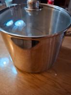 Soeppan, Ophalen of Verzenden, Zo goed als nieuw, Rvs, Kookpan of Snelkookpan