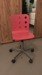 Bureaustoel junior, Ophalen, Gebruikt, Roze, Bureaustoel