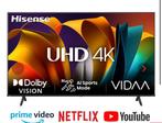 Hisense 58 inch smart tv nieuw, Audio, Tv en Foto, Televisies, Overige merken, Hisense, QLED, Hisense
