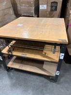 Werktafel magazijn tafel mobiel 115x115 cm.  69,99 euro, F, Nieuw, Ophalen of Verzenden, S