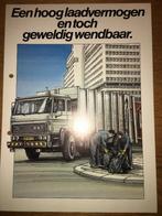 DAF 1500 2100 2300 2500 2800 vuilniswagen brochure/folder, Ophalen of Verzenden, Zo goed als nieuw