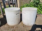 Betonnen kruk bijzettafel krukje, Huis en Inrichting, Ophalen, Gebruikt, Overige materialen