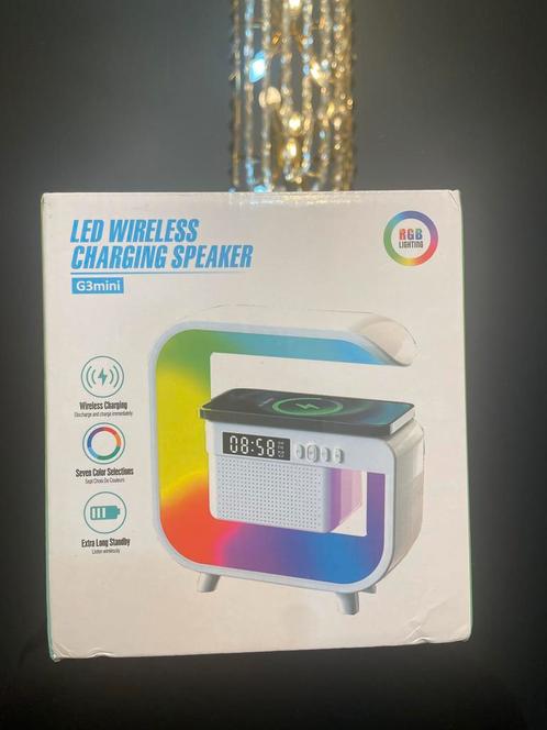 Led wireless charging speaker, Computers en Software, Pc speakers, Zo goed als nieuw, Overige typen, Ophalen