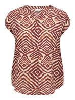 Bruin tuniek Carshilla van Only Carmakoma Maat 46, Kleding | Dames, O, O, Bruin, Maat 46/48 (XL) of groter